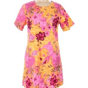 Tropico Vintage Floral Multicolor Dress Size Small